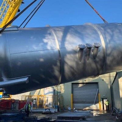 10000L Mild Steel Pressure Vessel