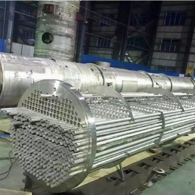 炭素鋼ストレートチューブ熱交換器