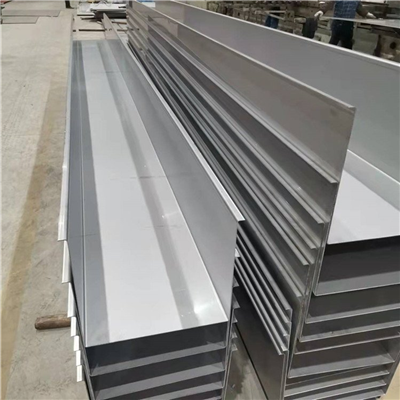 Stainless Steel Gutters for Steel Structures
