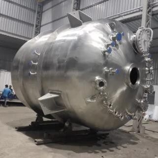 stainless steel reaction vessel