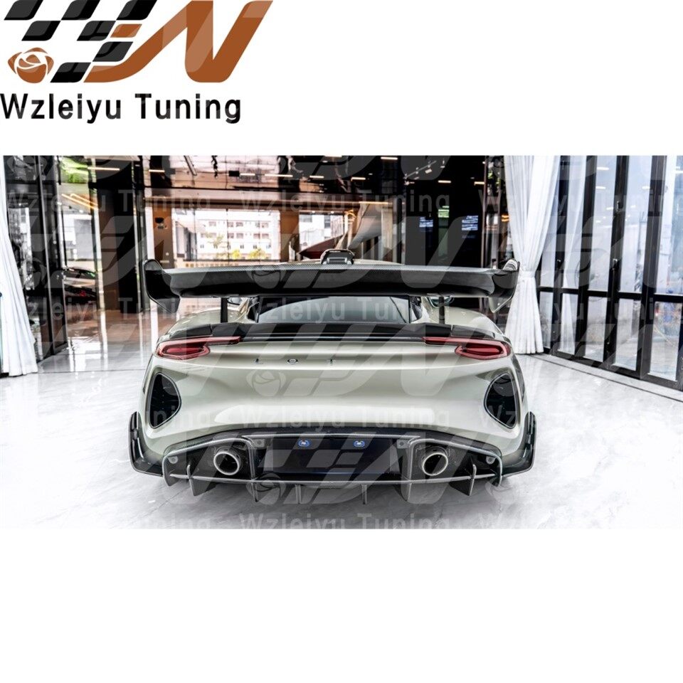 China Dry Carbon Fiber Rear Bumper Diffuser Fit For Lotus Emira Car ...