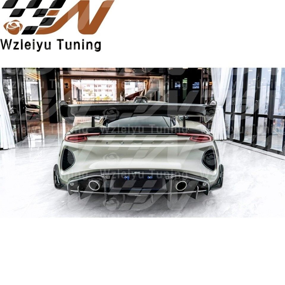 Dry Carbon Fiber Rear Trunk Spoiler Wing Fit For Lotus Emira Car GT Wing best