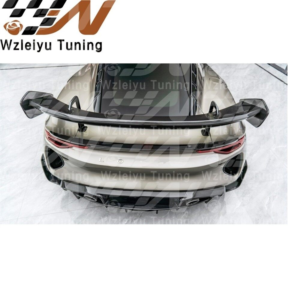 Dry Carbon Fiber Rear Trunk Spoiler Wing Fit For Lotus Emira Car GT Wing high quality