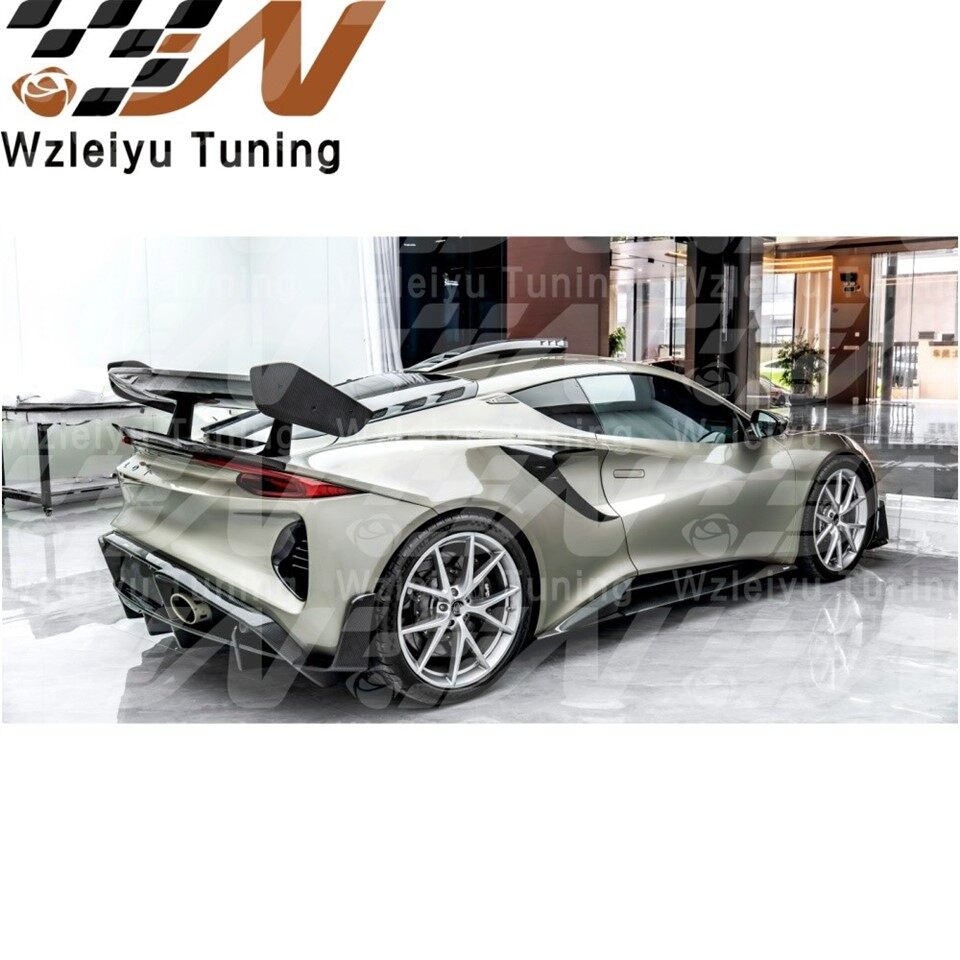 Dry Carbon Fiber Rear Trunk Spoiler Wing Fit For Lotus Emira Car GT Wing factory
