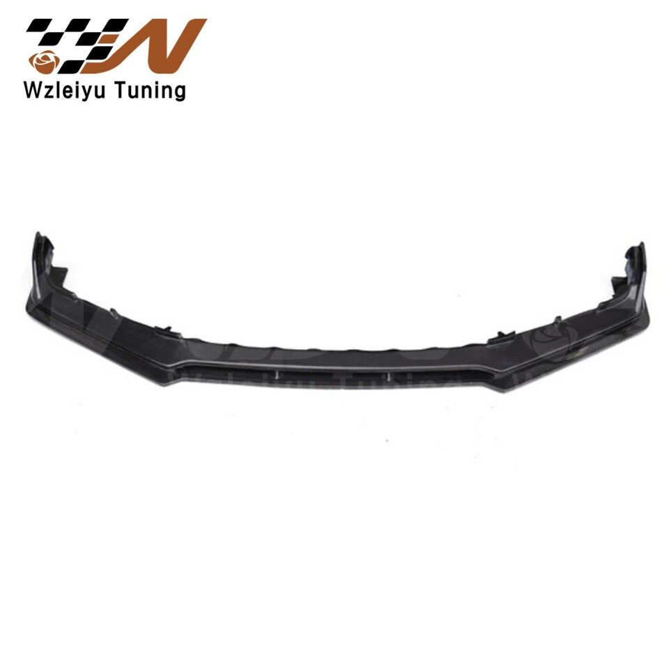 Tshiab Style Tiag Carbon Fiber Fiber Pem Hauv Ntej Bumper Lip Fit rau Hasda Fk8 Civic Hom R 17-22