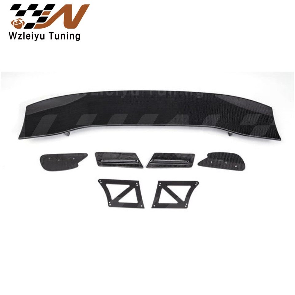 نمط جديد من ألياف الكربون الخلفي الجذع المفسد الجناح صالح لهوندا سيفيك الجيل 11th