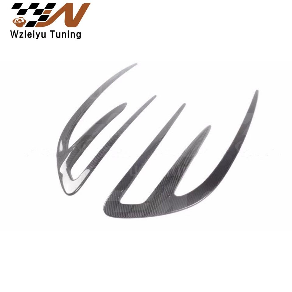 Garniture décorative de capot avant en Fiber de carbone sèche de Style OEM adaptée à Maserati MC20, montage de haute qualité