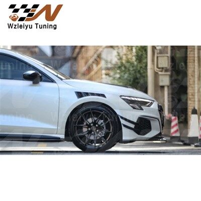 Yeni Stil Kuru Karbon Fiber Ön Çamurluklar Audi S3 A3 8Y 21-24'e Uygun