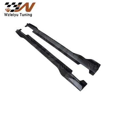 Novo estilo de saias laterais de fibra de carbono adequadas para Mercedes Benz C190 AMG GT GTS GTC 15-17