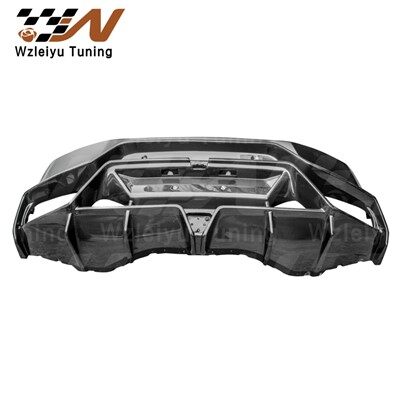 New Style Portion Carbon Fiber -takapuskurin diffuusori sopii Lamborghini Huracan LP610:lle