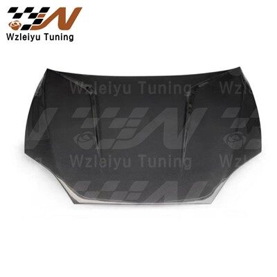 Tshiab Style Dag Carbon Fiber Hood Bonnet haum rau Tesla Qauv S 16-20