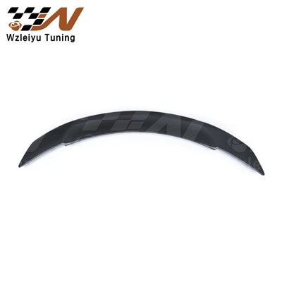 Novo estilo real de fibra de carbono tronco traseiro spoiler asa apto para tesla modelo s 16-20