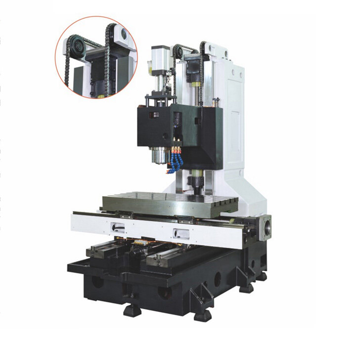 High-rigidity CNC machining center polyfull-machine
