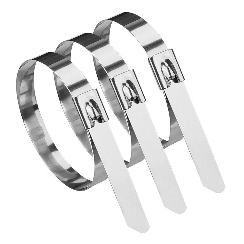 304 Kabel ze stali nierdzewnej Związki samokłonne kable ze stali nierdzewnej Kilka Kabel klamry Kabel morski metalowe krawaty