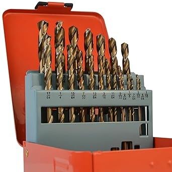 8 Cobalt Drill Bit Set