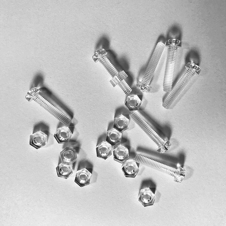 Acrylic Screws And Nuts