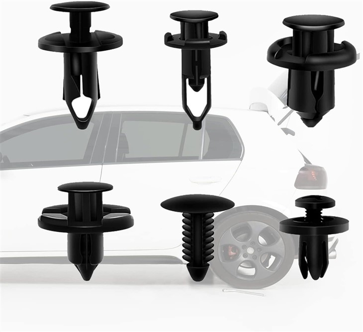 Automotive Push in Plate Clips Waterproof Rivets