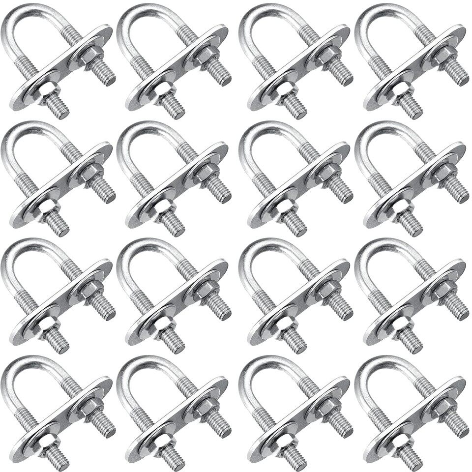 16 Stück M8 Edelstahl Expansionshaken - Für Beton Bis 170kg Tragkraft