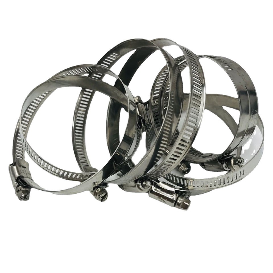 Big American Style Throat Clamp For Heavy-Duty Fittings