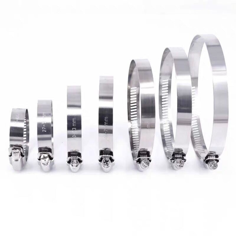 Big American Style Throat Clamp For Heavy-Duty Fittings