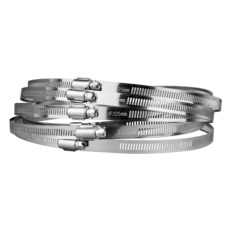 Big American Style Throat Clamp For Heavy-Duty Fittings