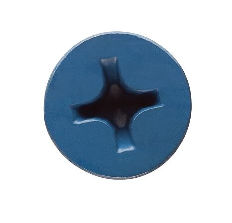 Blue Flat Cross Concrete Fixing Bolts
