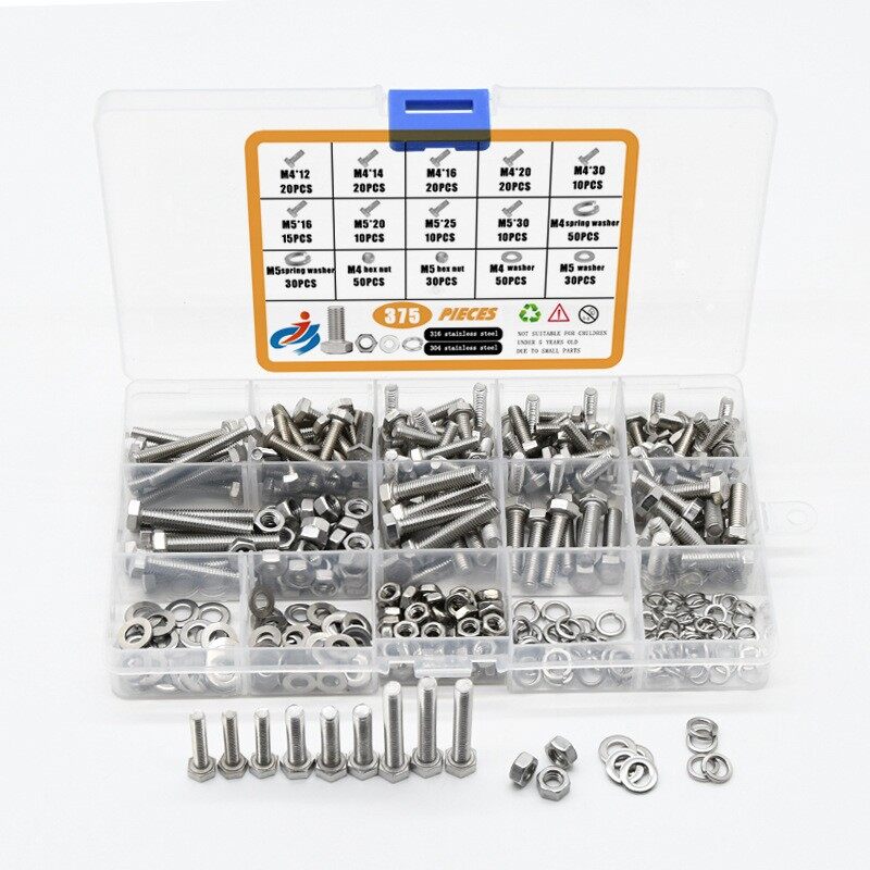 Bolt, Washer And Nut Combination Set