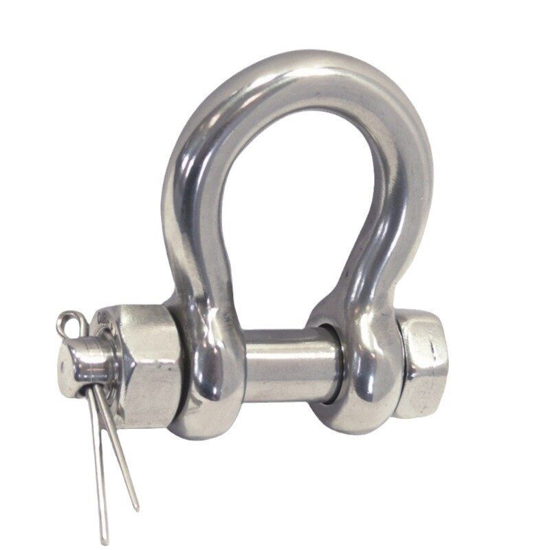 Bow Shaped Release Buckle For Easy Shackles Opening