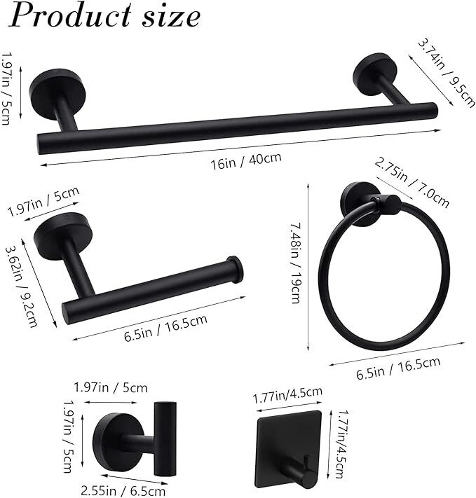 Bathroom Toilet Towel Rack Bathroom Storage Rack Wall Mount