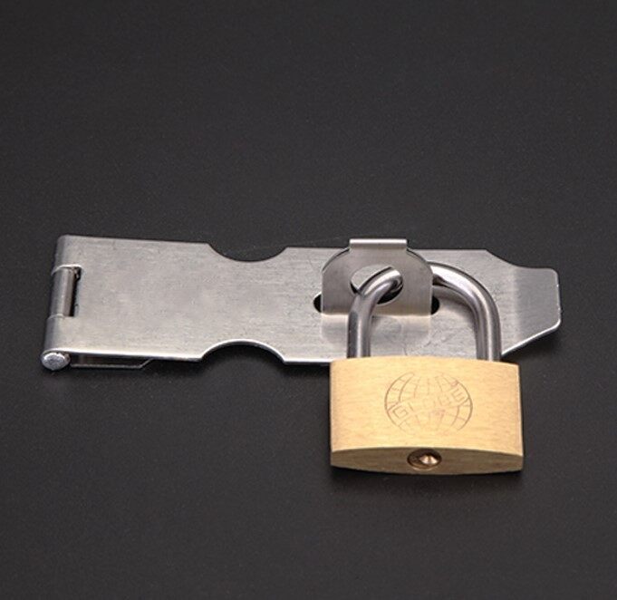 Cabinet Latch With Lock Stainless Steel