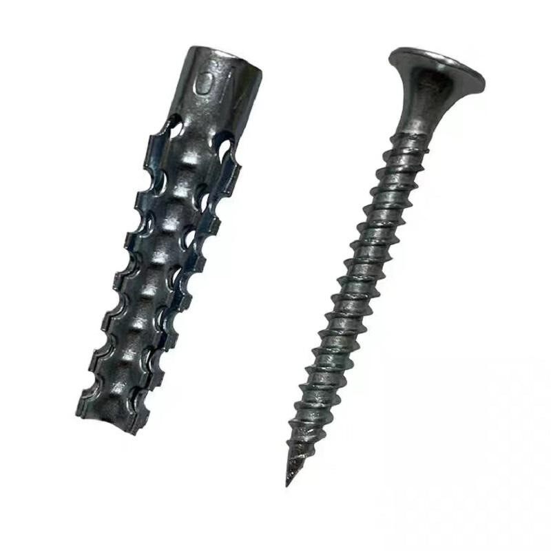 Christmas Tree Gecko Expansion Tube Serrated Gecko Screws
