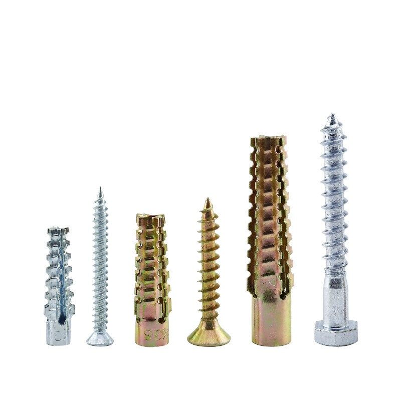 Christmas Tree Gecko Expansion Tube Serrated Gecko Screws