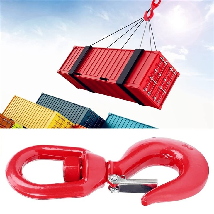 G80 Industrial Hook And Loop /Lifting Rotary Hook, Heavy-Duty Rotary Lifting Ring, Sling Hook