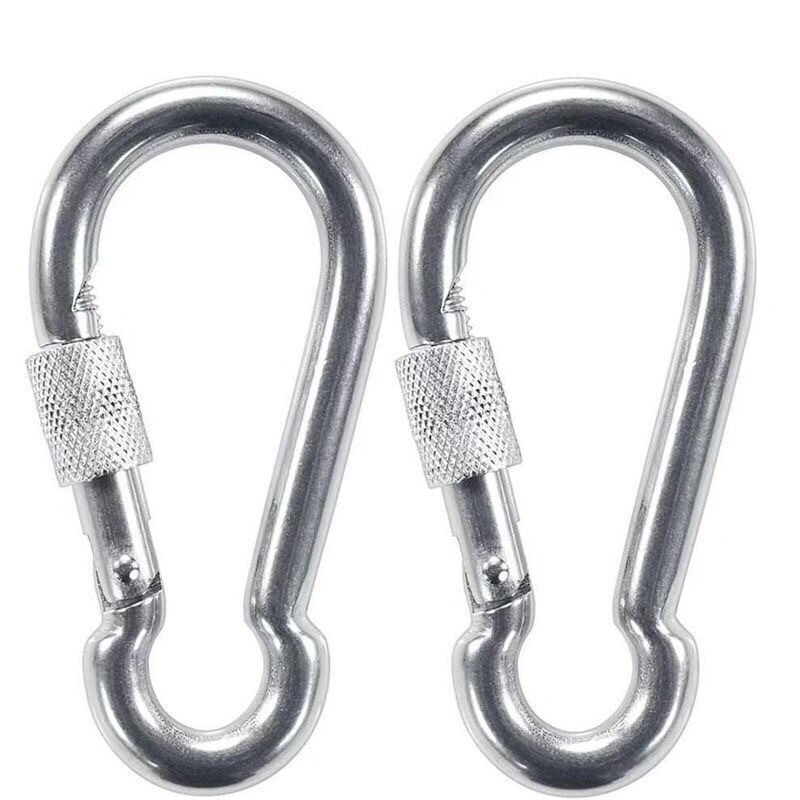 Galvanized Spring Buckle Mountaineering Safety Hook