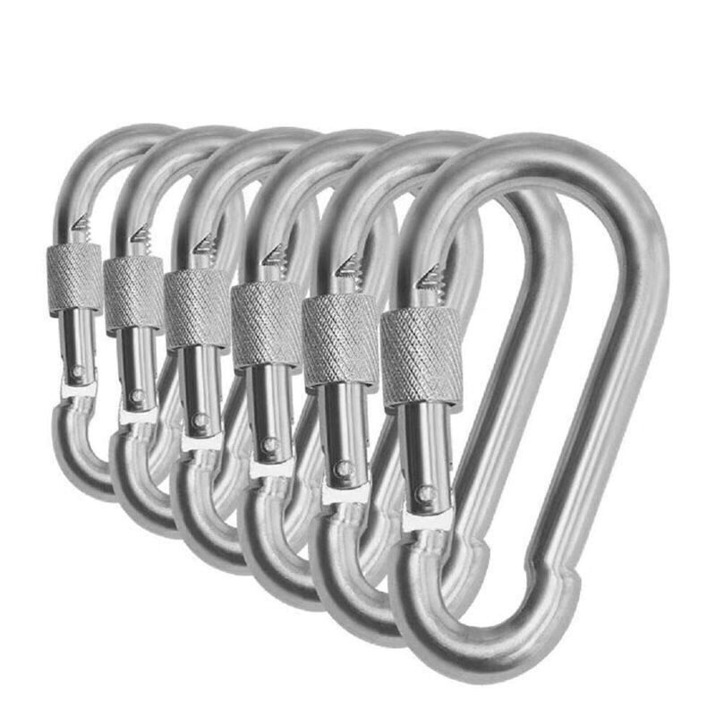 Galvanized Spring Buckle Mountaineering Safety Hook