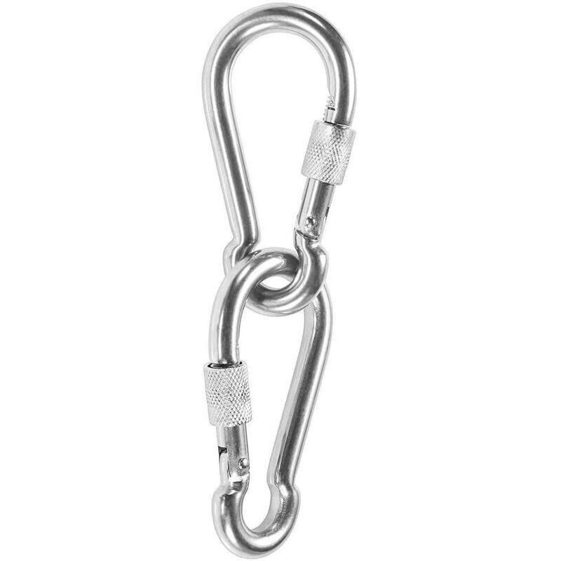 Galvanized Spring Buckle Mountaineering Safety Hook