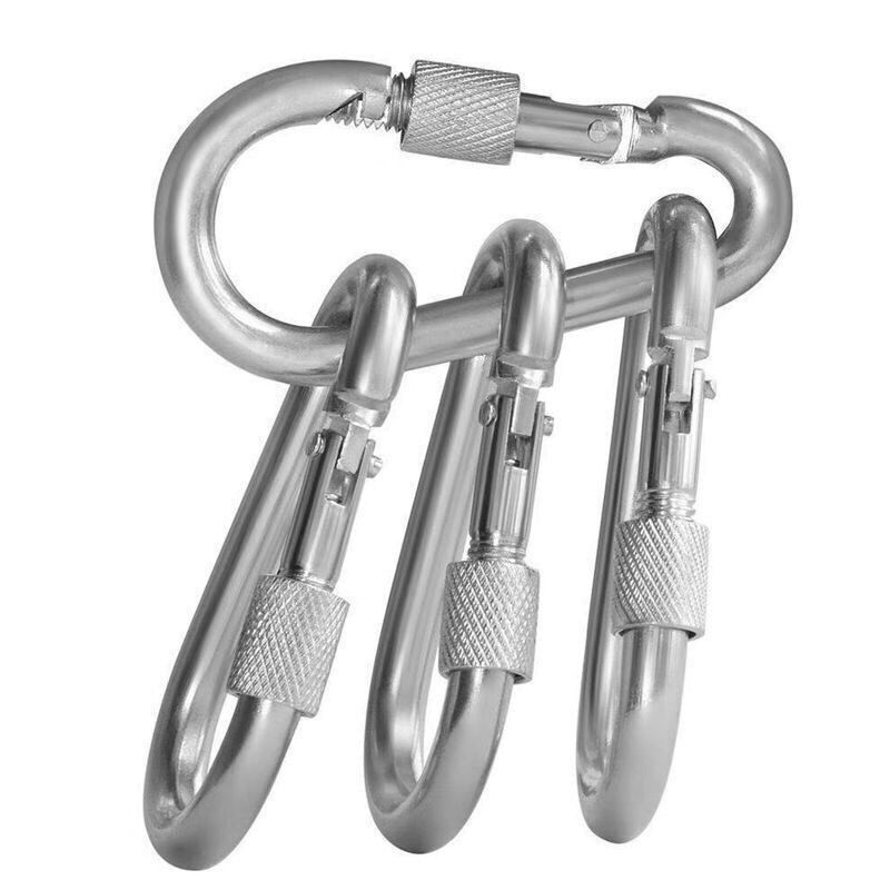 Galvanized Spring Buckle Mountaineering Safety Hook