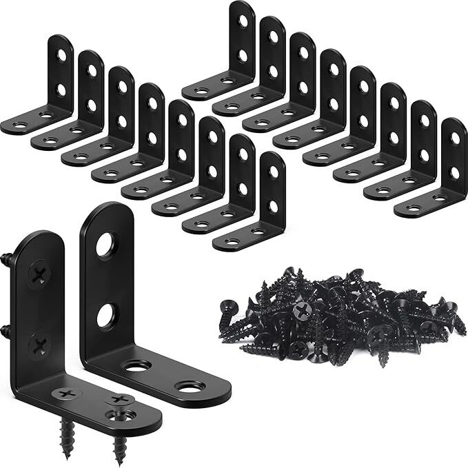 Heavy Duty L-Bracket 90° Angle Iron Bracket For Shelving/Metal Framing