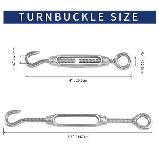 Heavy Duty Turnbuckle Hook