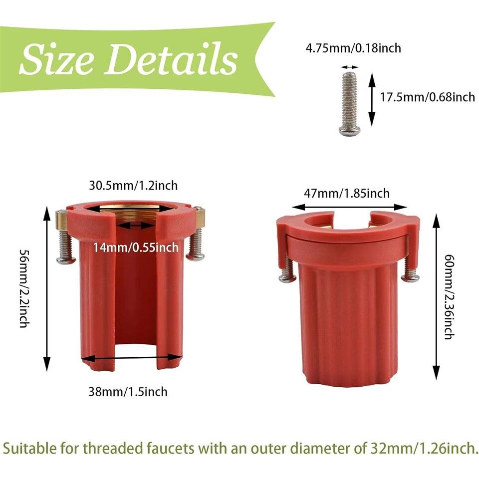 Hot And Cold Faucet Anti-loosening Nut Fixing Accessories