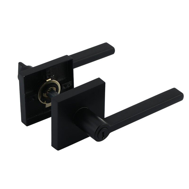 Household Three-pole Lock Zinc Alloy Split Handle Lock