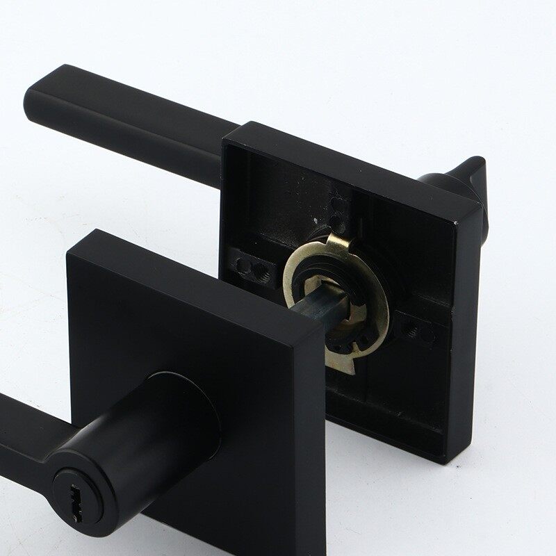 Household Three-pole Lock Zinc Alloy Split Handle Lock