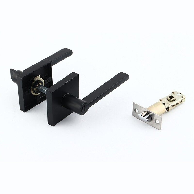 Household Three-pole Lock Zinc Alloy Split Handle Lock