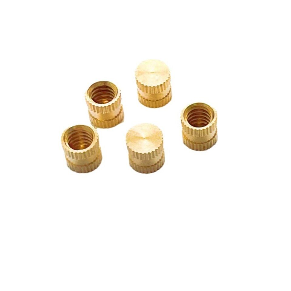 Knurled Copper Nut
