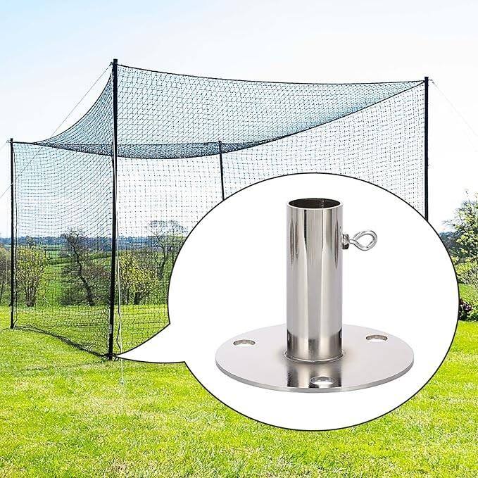 Light Pole Anchor Bolts Awning Accessories Foot Pads With Holes