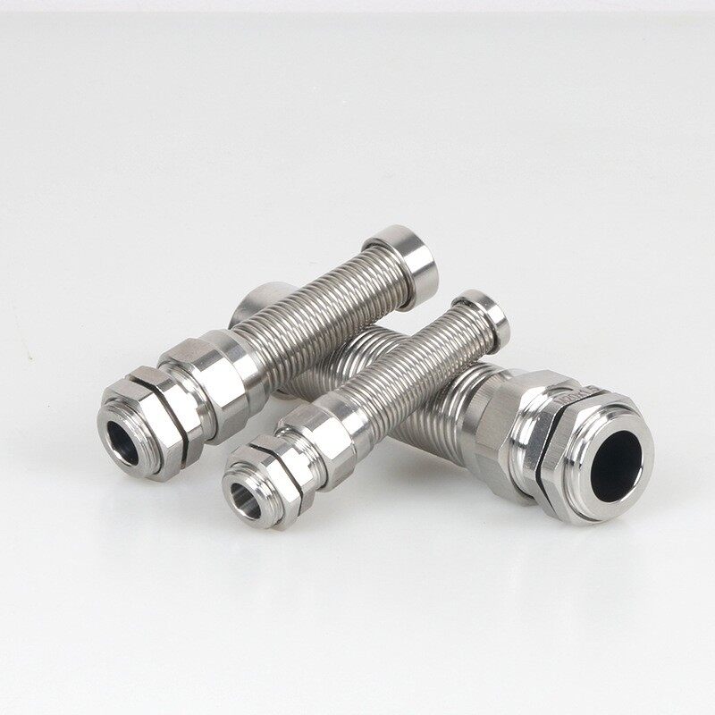 Metal Cable Waterproof Connector Spring Type