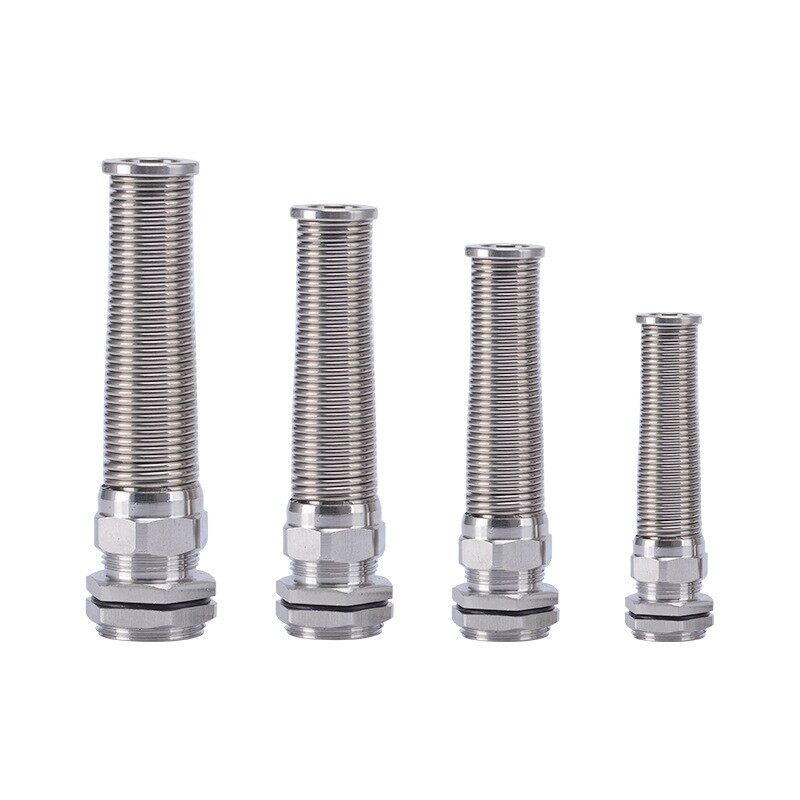 Metal Cable Waterproof Connector Spring Type