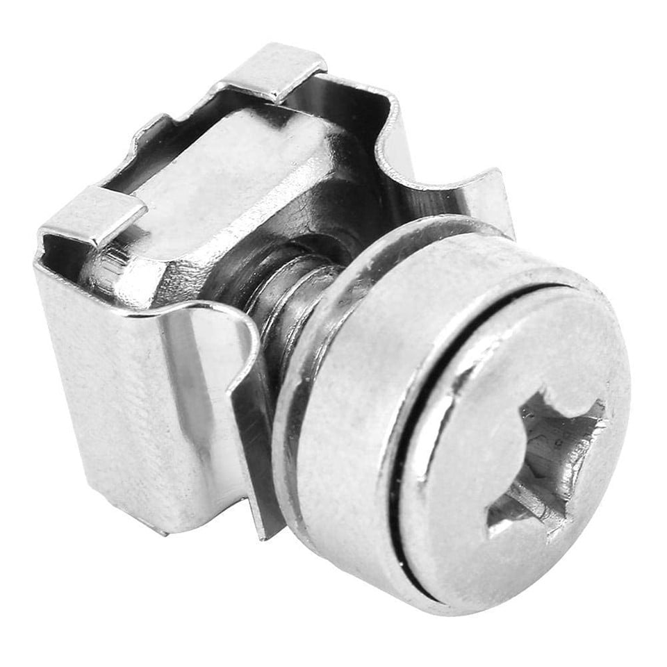 Network Cabinet Rack Screw Combination Kit Cage Nut Installation Screw