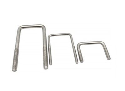 2 Inch Square U Bolt Stainless Steel