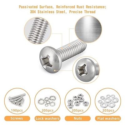 Cup Head Hex Socket Screw Set Boxed Screws